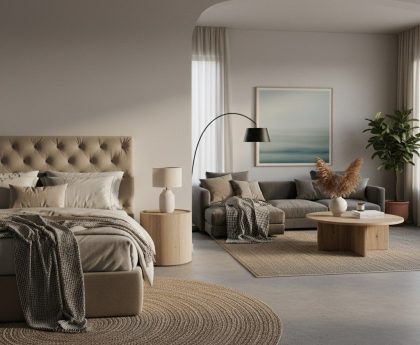 Cum transformi dormitorul și livingul în spații confortabile și elegante